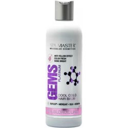 Spa Master Gems Platinum barvící balzám s anti-žlutým efektem s pH 4,5 330 ml