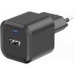Swissten síťový adaptér gan 1x usb-c 35w pd + 1x usb-a 27w qc černý | Zboží Auto