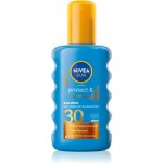 Nivea Sun Protect & Bronze Sun Spray intenzivní sprej na opalování SPF30 200 ml – Zboží Mobilmania