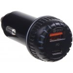 34676 Autoadaptér USB/USB-C 12/24V PD/QC3.0 – Sleviste.cz