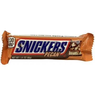 Snickers čokoládová tyčinka s pekanovými ořechy 40 g – Hledejceny.cz