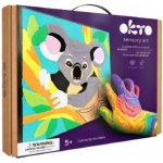 OKTO Malování hmotou podle čísel "Koala" 29x29 cm – Hledejceny.cz