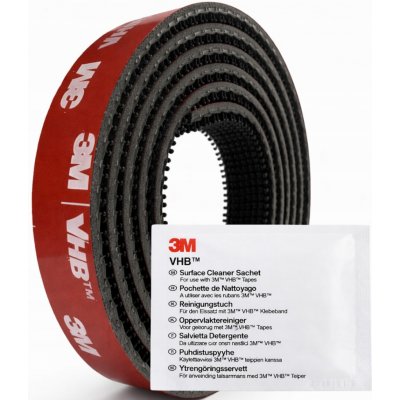 3M Dual Lock SJ3870 12mm x 1m PRŮMYSLOVÝ SUCHÝ ZIP S HŘÍBKOVOU STRUKTUROU A LEPIDLEM – Hledejceny.cz