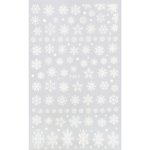 BIO NAILS nálepka Vločky F897 bílá – Hledejceny.cz