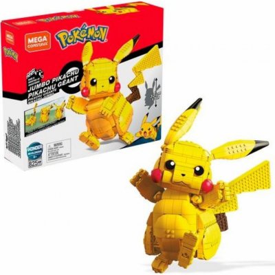 Mattel MEGA CONSTRUX POKÉMON JUMBO PIKACHU – Zboží Mobilmania