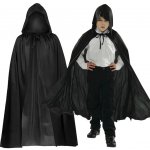 Verk Group Plášť halloween černý plášť s kapucí převlek kostým pro dítě – Hledejceny.cz