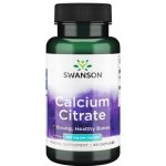 Swanson Citrát Vápenatý 200 mg 60 kapslí – Hledejceny.cz