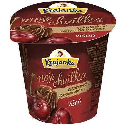 Krajanka Moje chvilka višeň zakysaná smetana 130 g – Sleviste.cz