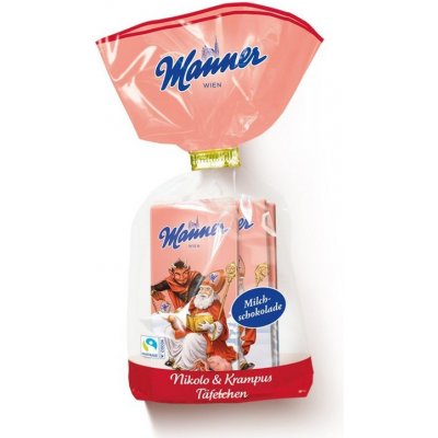 Manner vánoční čokoládky 50 g – Zbozi.Blesk.cz