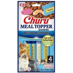 Churu Cat Meal Topper Tuna with Scallop 4 x 14 g