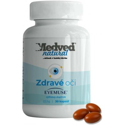 Medveď natural Zdravé oči 30 kapslí – Hledejceny.cz