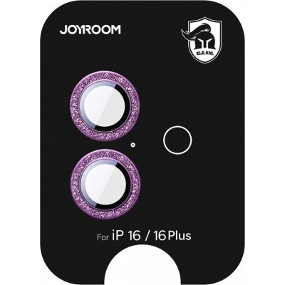 Joyroom ochranné sklo JR-MSF0302 pro iPhone 16/16 Plus s čočkami - růžové – Zboží Živě