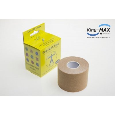 Kine-Max Super-Pro Cotton Kinesio tejp béžová 5 cm x 5 m – Sleviste.cz