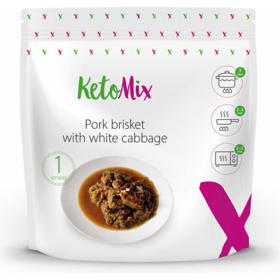 Ketomix Hotové jídlo Bůček s bílým zelím 250 g – Hledejceny.cz