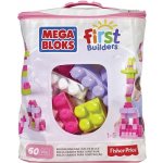Mega Bloks First Builders Big Building Bag Girls 60 ks – Zboží Dáma