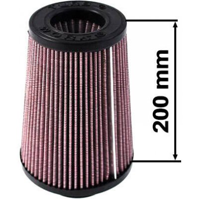 Sportovní vzduchový filtr TurboWorks průměr 60-76 mm, výška 200 mm – Hledejceny.cz