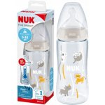 Nuk FC plus láhev s kontrolou teploty 1ks béžová 300ml – Zboží Dáma