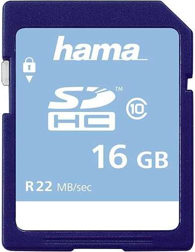 Hama SDHC Class 10 16 GB 104367-H