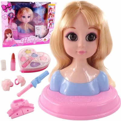 RKToys Česací hlava s příslušenstvím Lucinka Blond