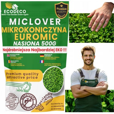 Mikrokonikzyna jetel bílý drobnolistý Euromic semena 500g – Hledejceny.cz