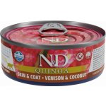 N&D Cat QUINOA Adult Venison & Coconut 80 g – Zboží Mobilmania