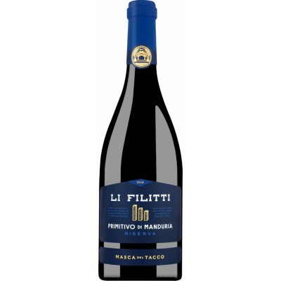 Masca del Tacco Li Filitti Primitivo di Manduria Riserva 14,5% 0,75 l (holá láhev) – Zboží Dáma