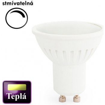 Lumenix LED žárovka GU10 8 W 750 L Stmívatelná Teplá bílá