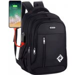 Platinium batoh s USB portem BSP25 16" černý – Zboží Živě
