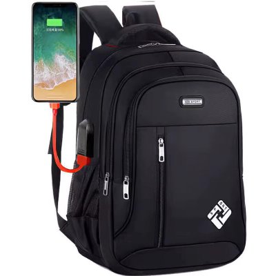 Platinium batoh s USB portem BSP25 16" černý – Zboží Živě