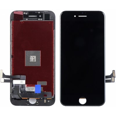 iPhone 8 Plus (5,5") LCD displej s rámem a dotykem, černý, SINTECH© Premium – Zboží Mobilmania
