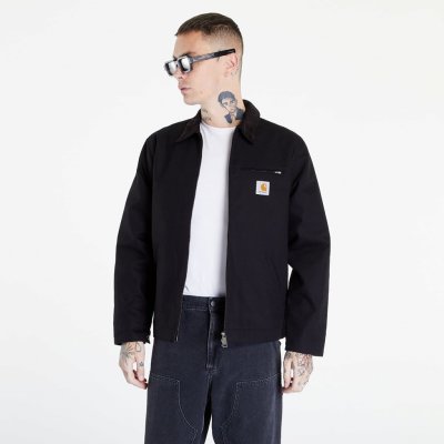 Carhartt WIP OG Detroit Jacket Black / Black aged canvas – Zboží Mobilmania