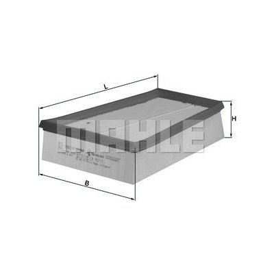 Vzduchový filtr MAHLE LX 1266 – Hledejceny.cz