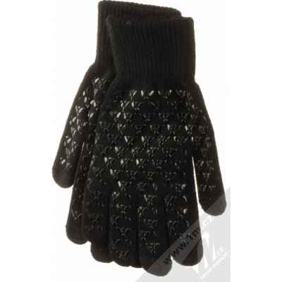 1Mcz Triangle dotykové rukavice dámské černé – Zboží Mobilmania