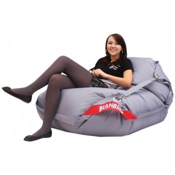 BeanBag 189x140 Comfort s popruhy gray