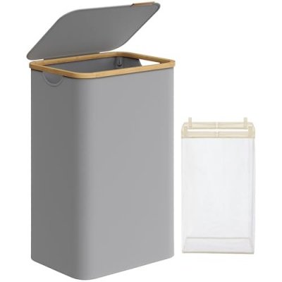 Songmics 90 l šedý LCB509G01V1 – Zboží Mobilmania