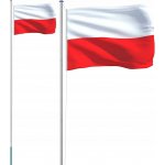 zahrada-XL Vlajka Polska a stožár 6,23 m hliník – Hledejceny.cz