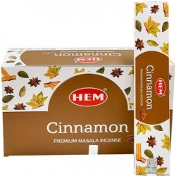 Hem Vonné tyčinky Premium Masala Cinnamon Skořice 15 g