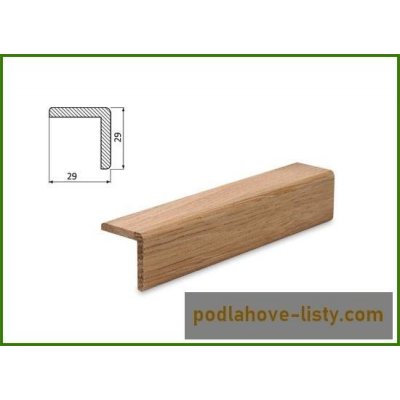 Novák Rohová lišta 29*29 dub surový ro2929d – HobbyKompas.cz