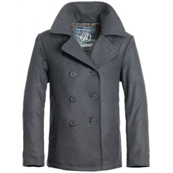 Brandit kabát Pea Coat anthracite