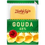Zlatý Sýr Gouda 48% plátky 100g – Zboží Dáma