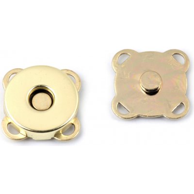 Pro Háčkování Magnetické zapínání 15 mm, zlaté – Sleviste.cz