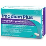 IMODIUM PLUS 2MG/125MG TBL NOB 12 I – Sleviste.cz