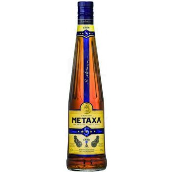 Metaxa 5* 38% 0,5 l (holá láhev)