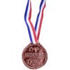 Sportovní medaile Medaile bronzové 6 ks v sáčku