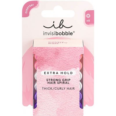 Invisibobble Extra Hold Twirl Boss 6 ks – Zboží Mobilmania
