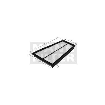 MANN-FILTER Vzduchový filtr MANN C3032/3 (MF C3032/3) – Hledejceny.cz