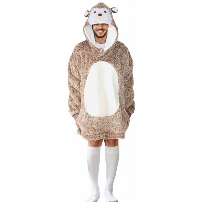 Cozy Noxxiez CH366 Ježek hřejivá televizní mikinová deka s kapucí – Sleviste.cz