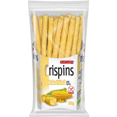 Extrudo Tyčinky Crispins kukuřičné 50 g – Zboží Dáma