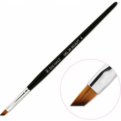 Enii Nails Štětec na gel 3D sculpt 4 – Hledejceny.cz