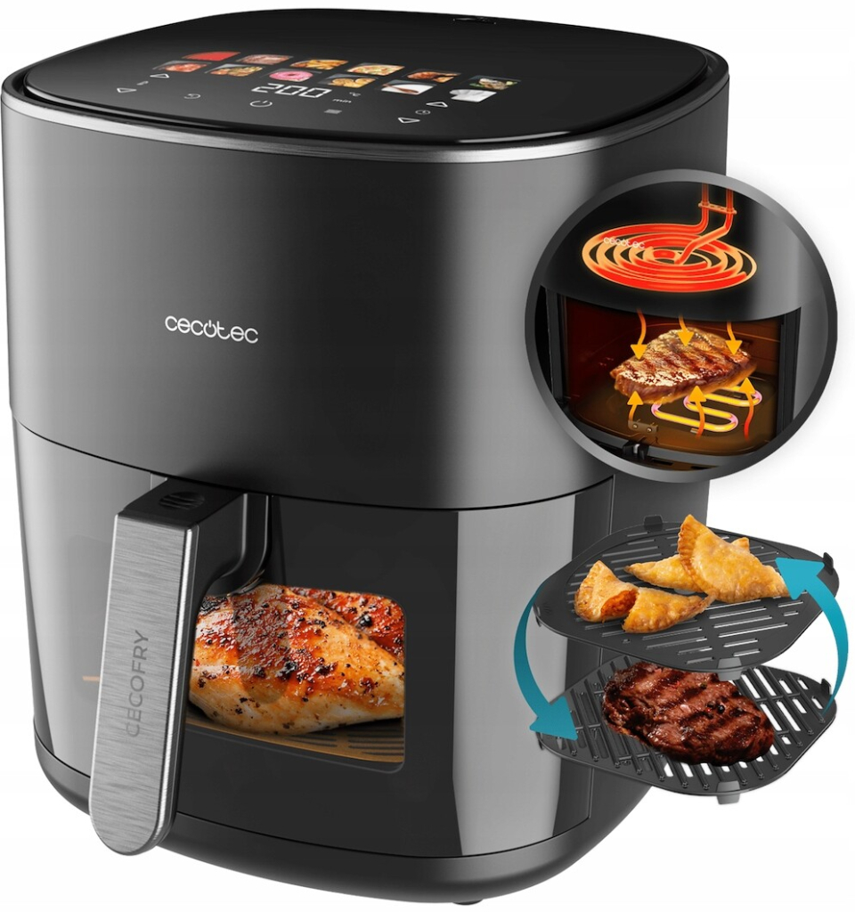 Cecotec Cecofry&Grill Duoheat 6500